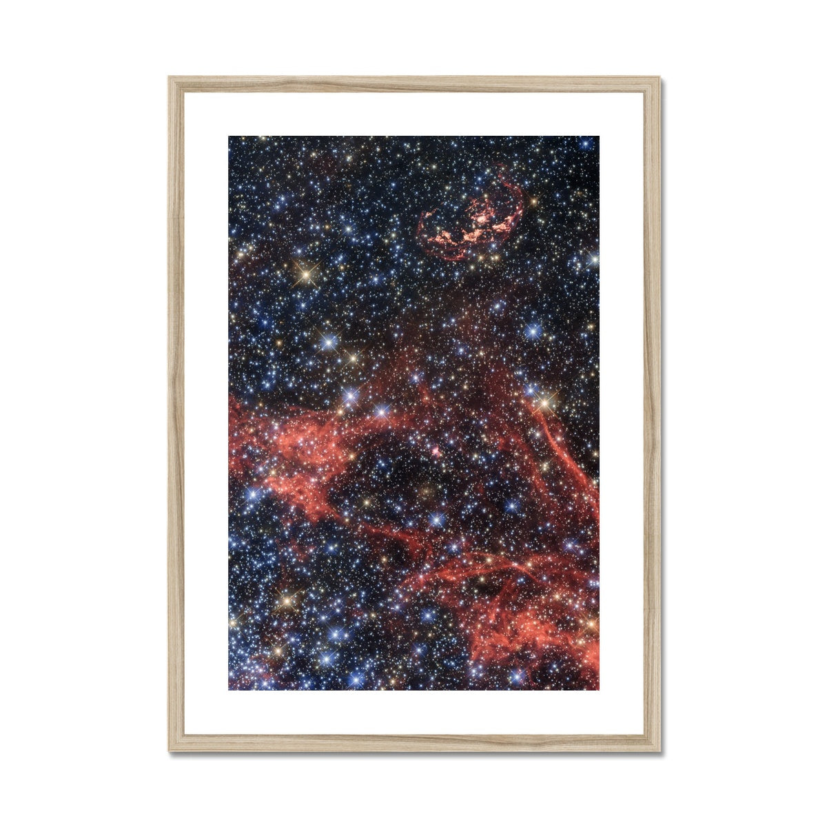 Supernova Remnants Framed & Mounted Print