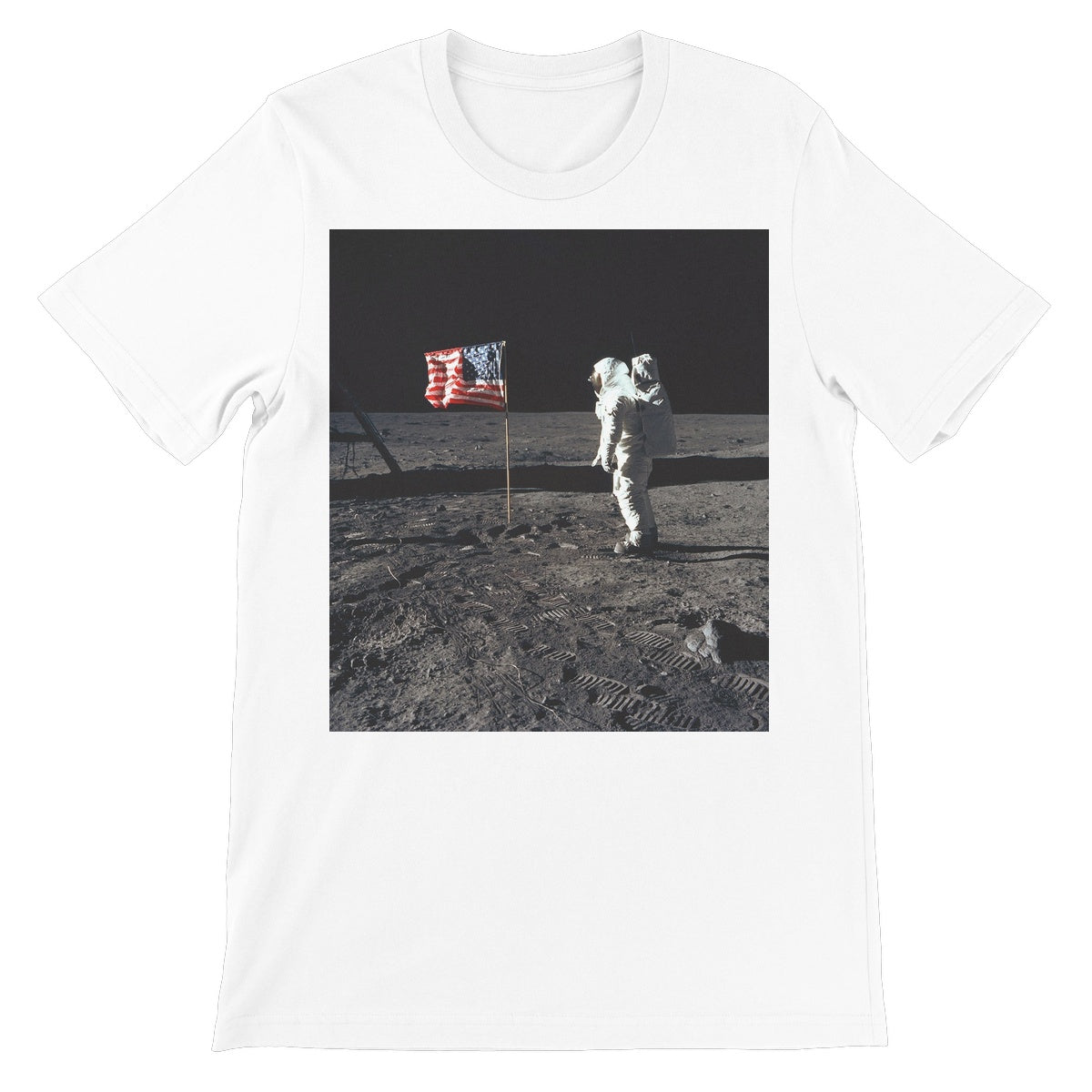 Apollo 11 Moonwalk Unisex Short Sleeve T-Shirt