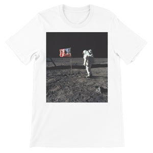 Apollo 11 Moonwalk camiseta unisex de manga corta