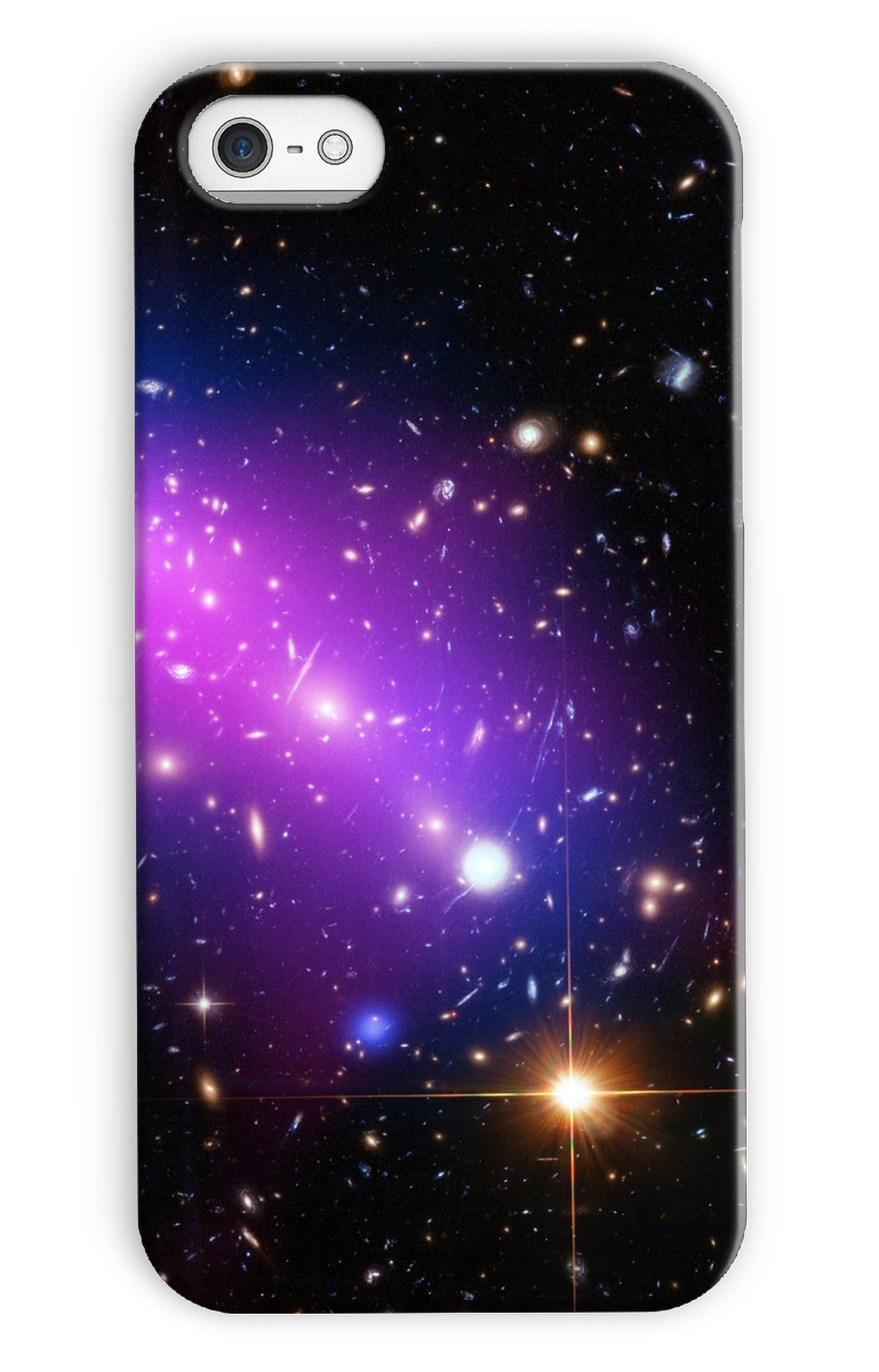 La caja del teléfono frontera Galaxy Cluster