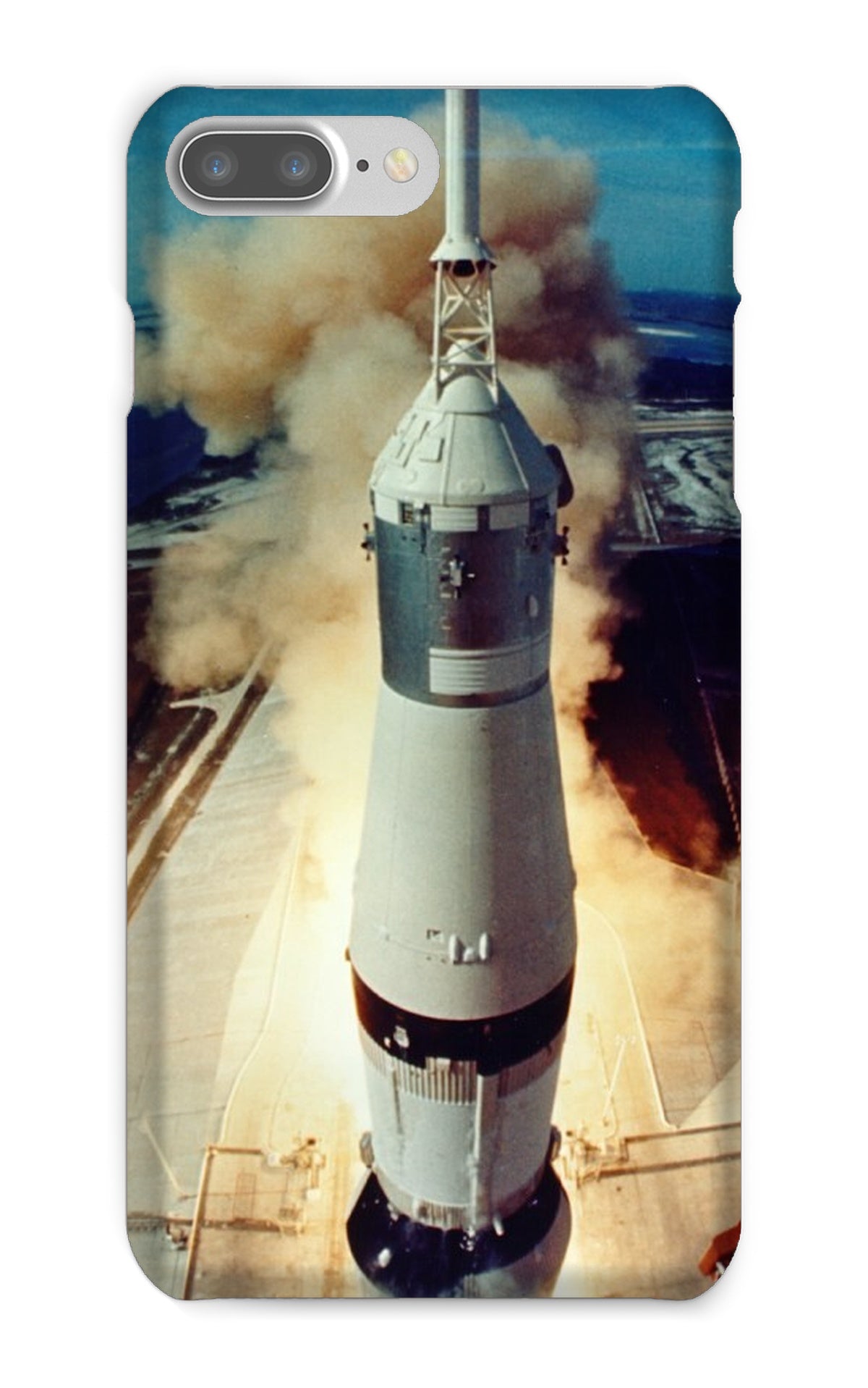 Apollo 11 liftoff: caja del teléfono de la cámara de la torre del lanzamiento