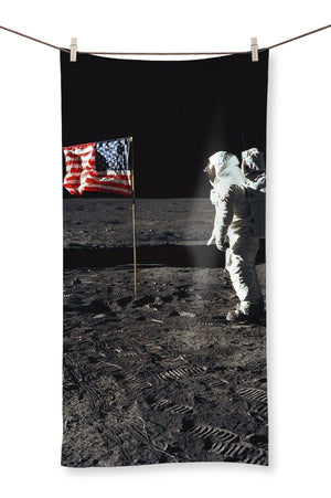 Apollo 11 Moonwalk Towel