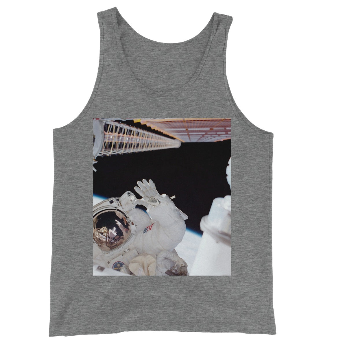 Camiseta sin mangas unisex Space Walk