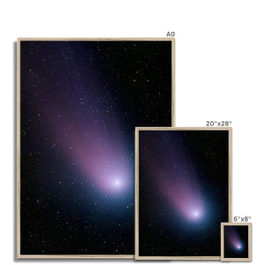 Comet Framed Print