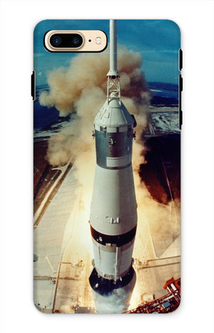 Apollo 11 liftoff: caja del teléfono de la cámara de la torre del lanzamiento