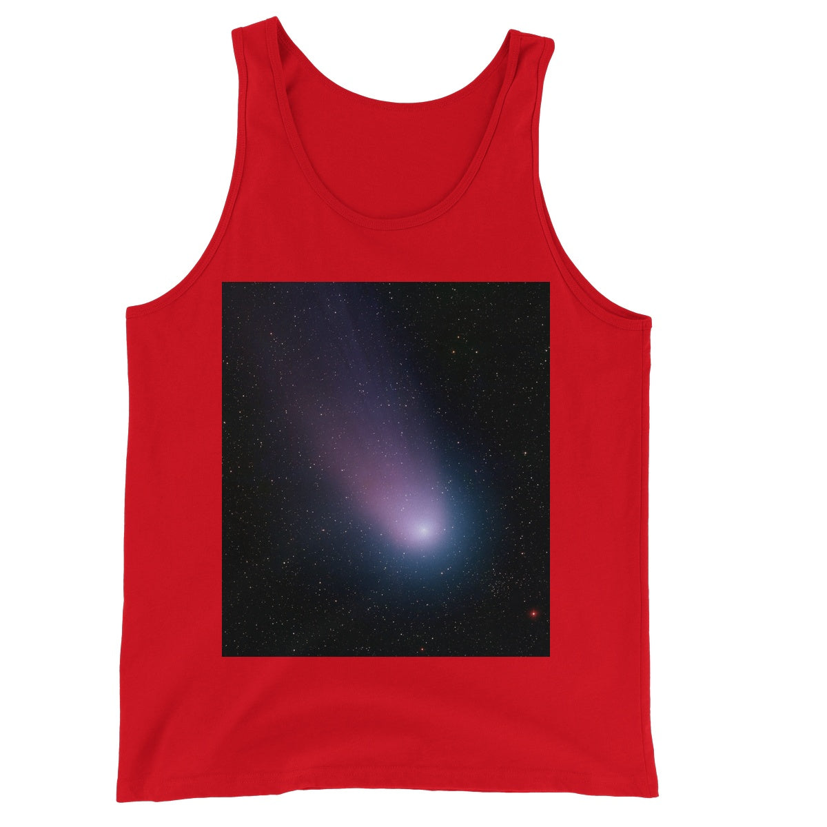 Camiseta sin mangas de jersey unisex Comet