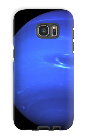 Neptune, Earth size comparison Phone Case