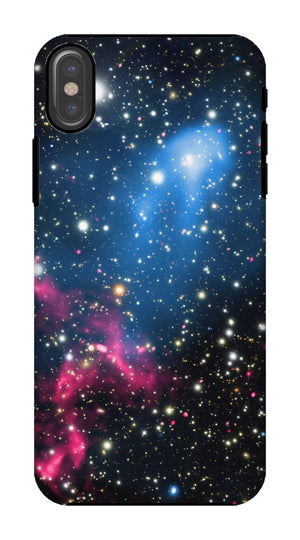 The Galaxy Collision Phone Case