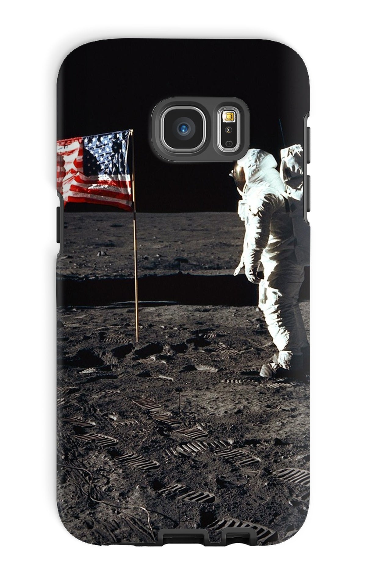 Apollo 11 Moonwalk Phone Case