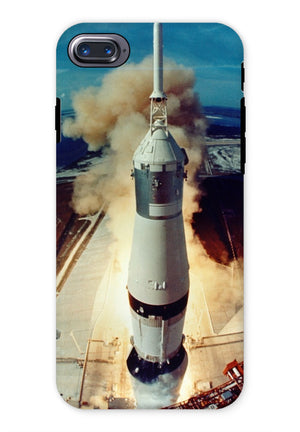 Apollo 11 liftoff: caja del teléfono de la cámara de la torre del lanzamiento