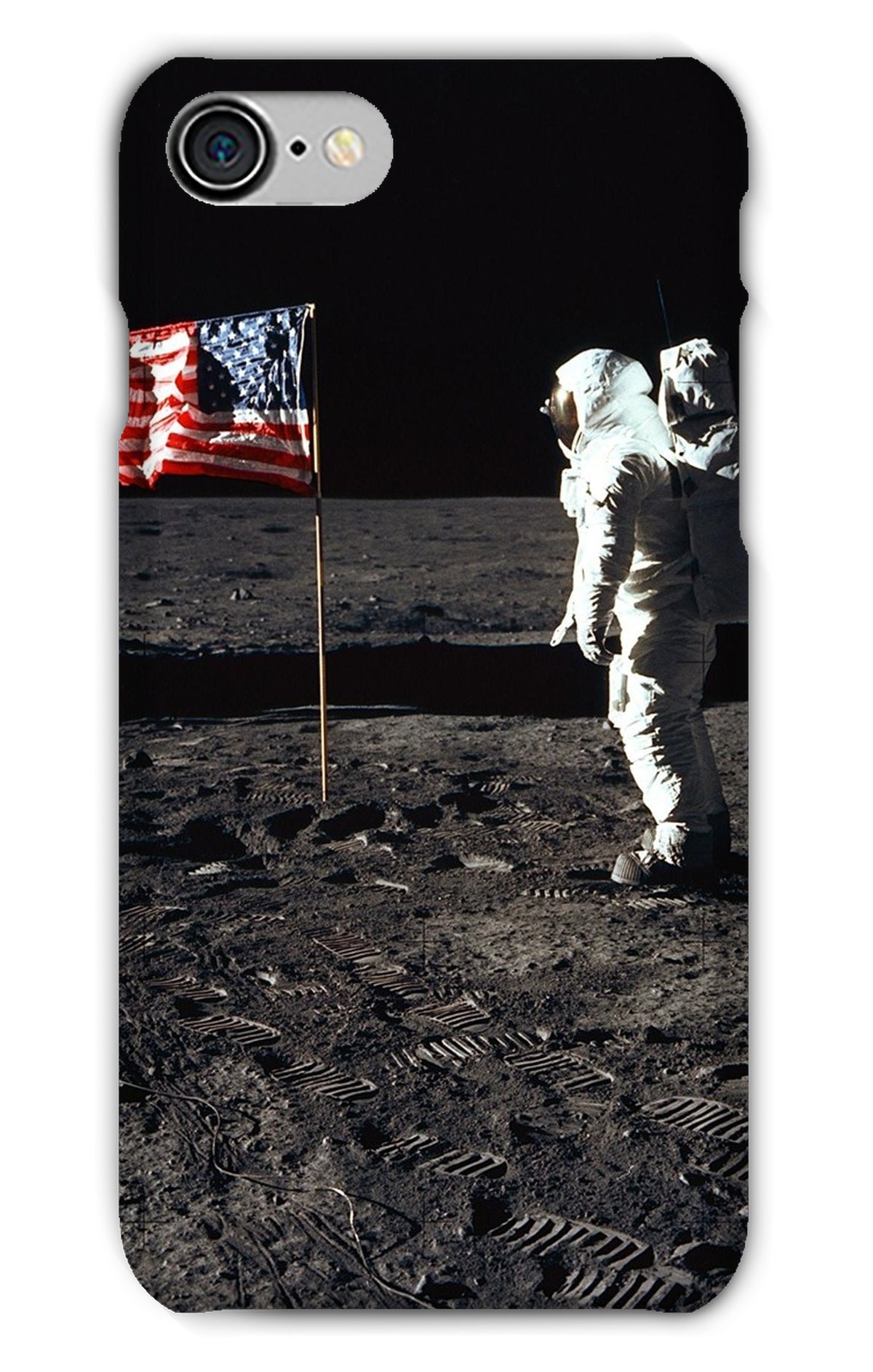 Apollo 11 Moonwalk Phone Case