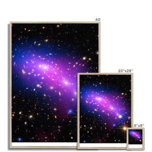 The Frontier Galaxy Cluster Framed Print