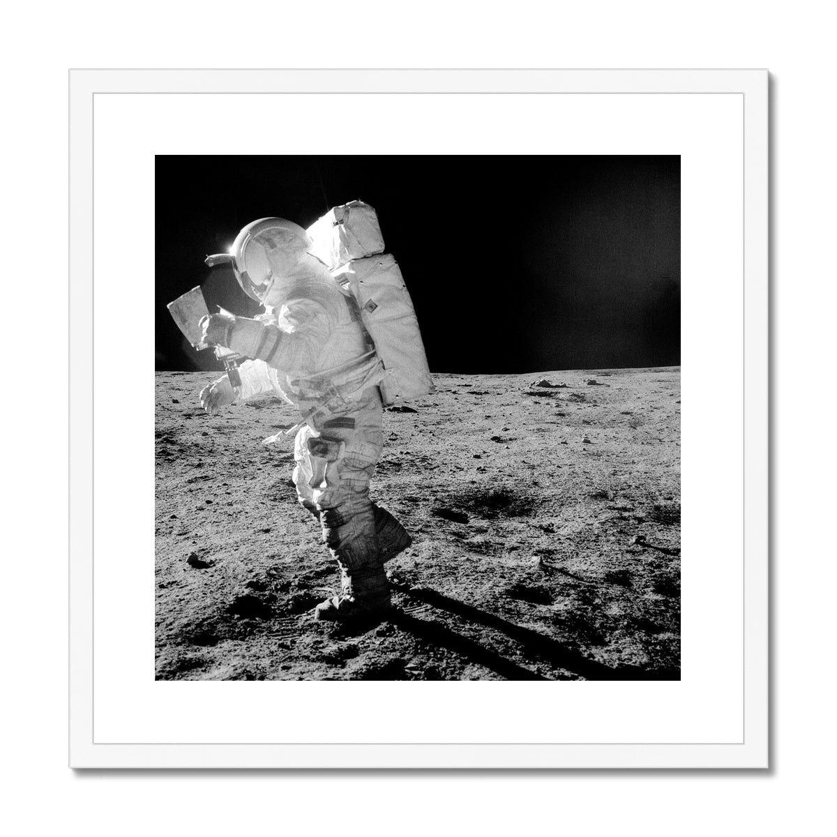 Moon Walk Framed & Mounted Print