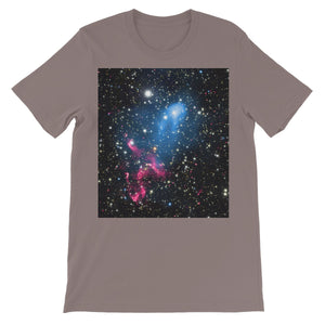 The Galaxy Collision Unisex Camiseta de manga corta