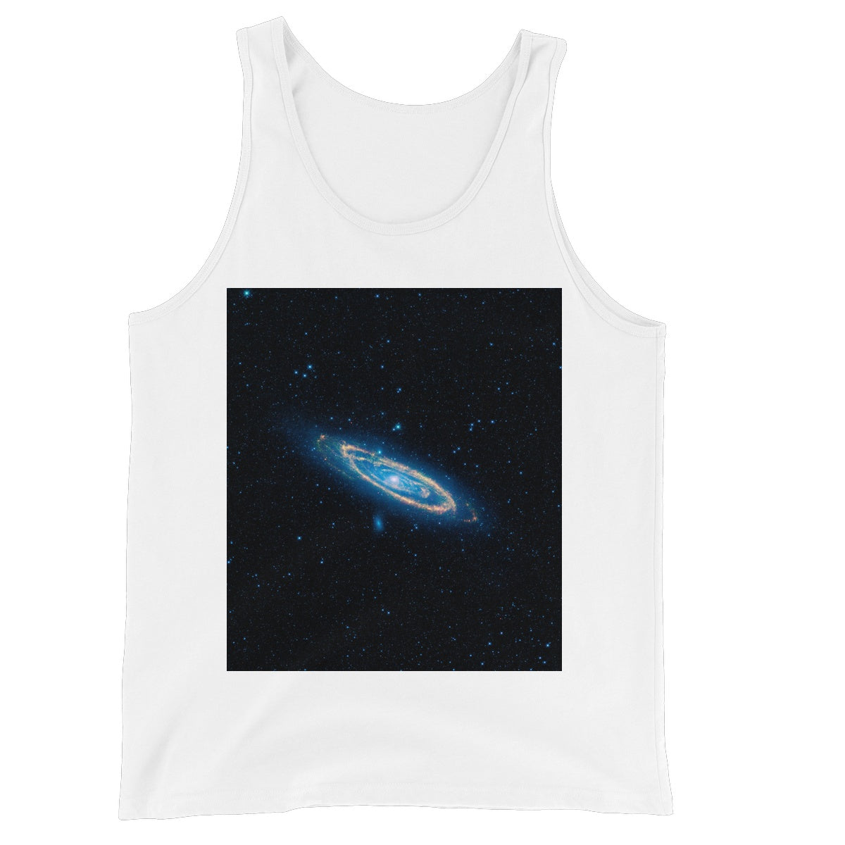 La camiseta sin mangas unisex de Andromeda