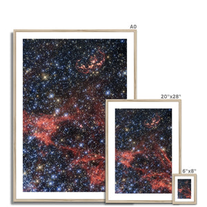 Supernova Remnants Framed & Mounted Print