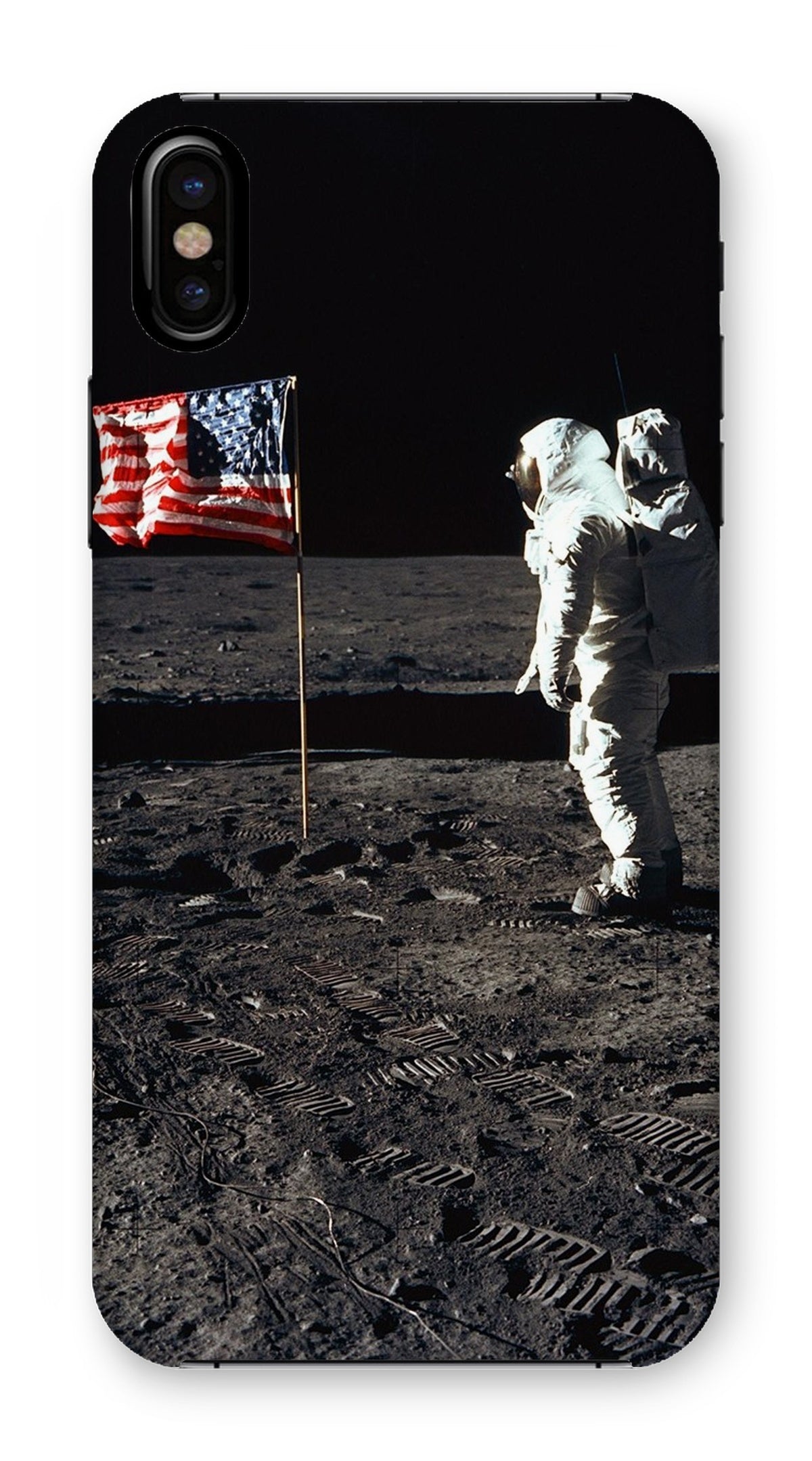 Apollo 11 Moonwalk Phone Case