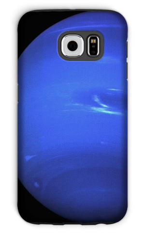 Neptune, Earth size comparison Phone Case