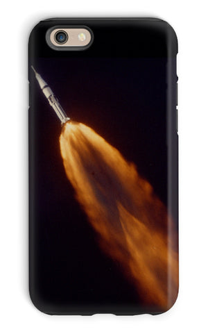 Apollo 7 photographed in flight by ALOTS (68-HC-641) Phone Case