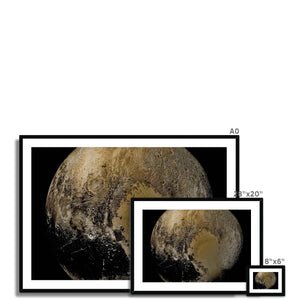 Pluto Framed & Mounted Print