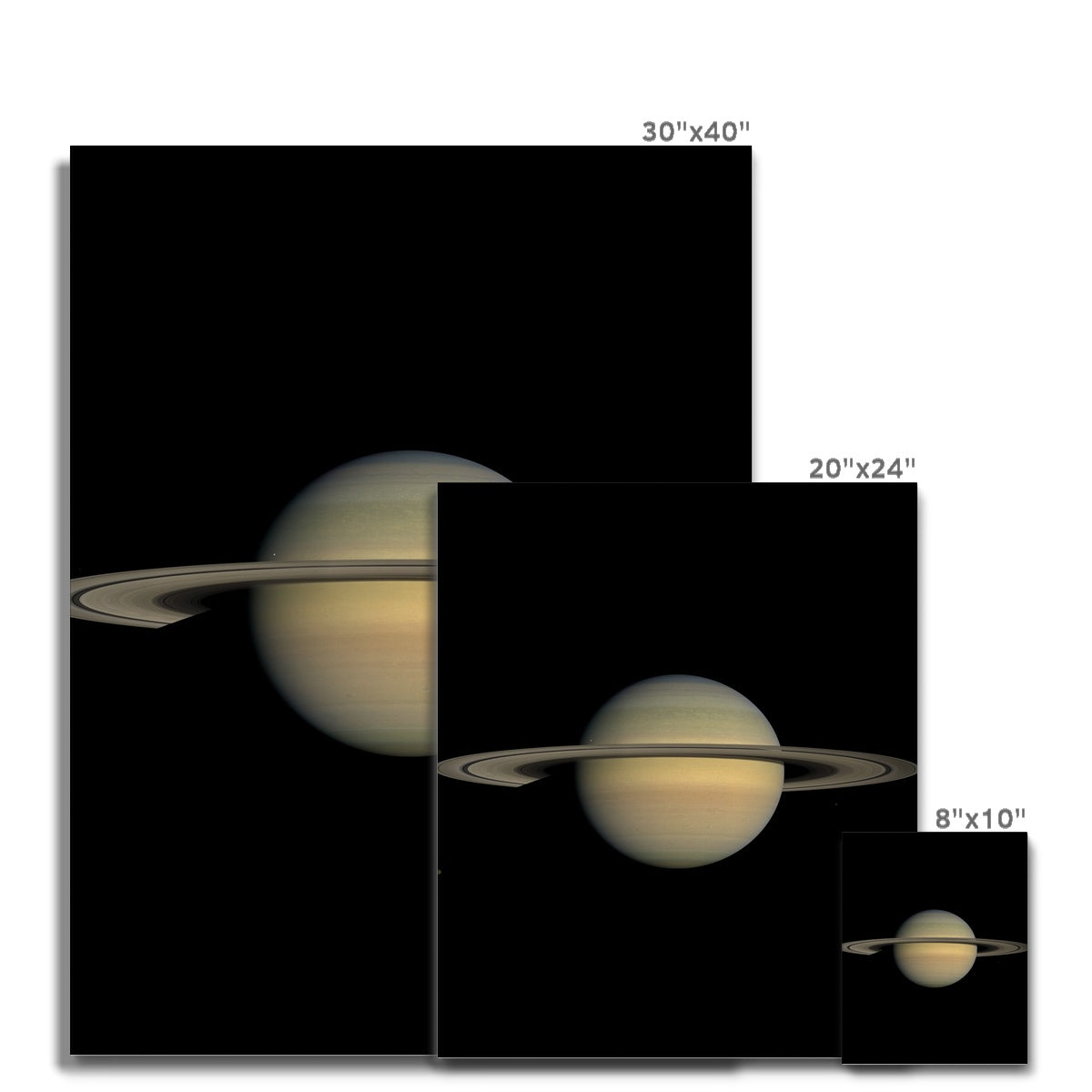 Saturn during Equinox Canvas