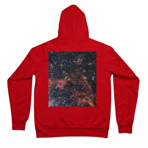 Supernova Remnants Unisex Full Zip Hoodie